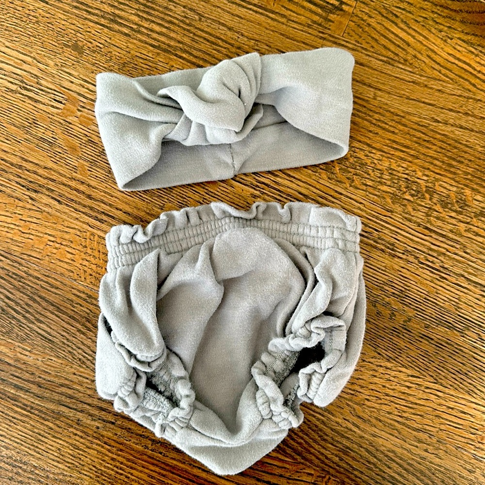 Quincy Mae - bloomers & matching headband